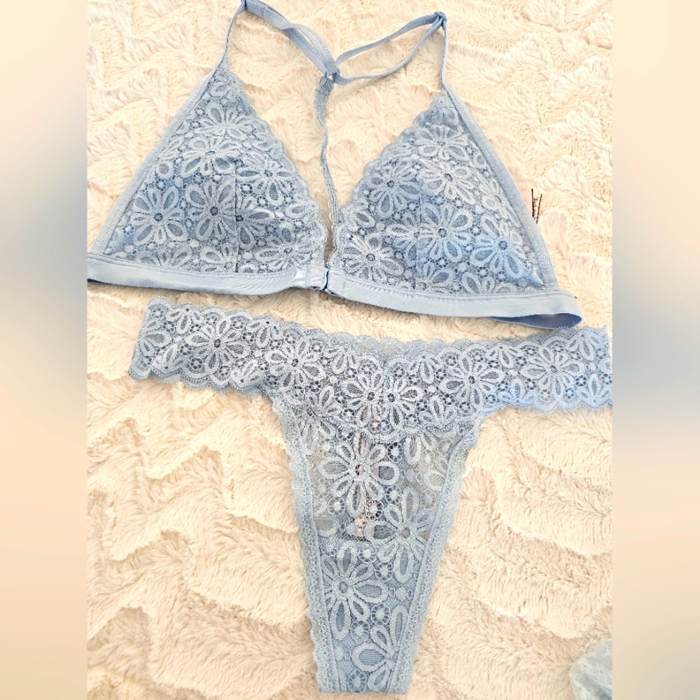 Victoria secret bralette and matching thon Matching Set